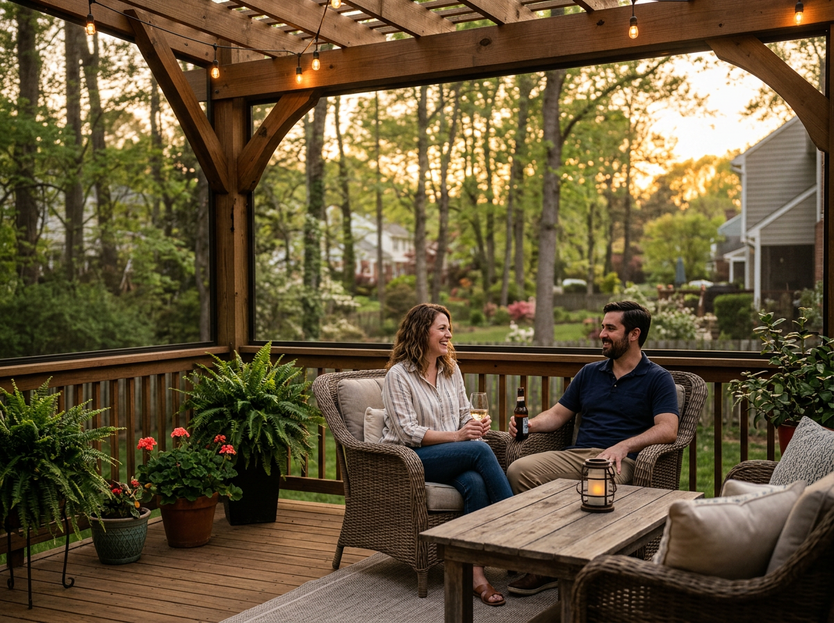 Protecting Midlothian Patios And Decks From Evening Mosquitoes